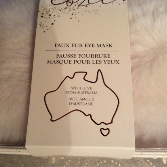 FAUX FUR EYE MASK - Picture 2 of 5